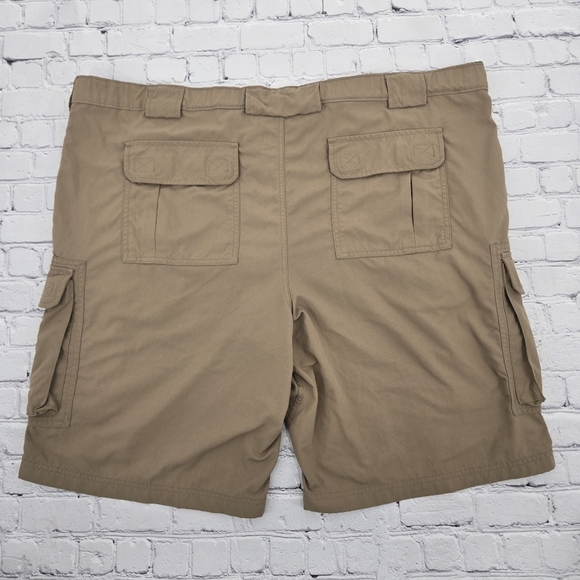 Men's Tan Duluth Trading Co. Cargo Shorts SIZE:2XL - Picture 8 of 9